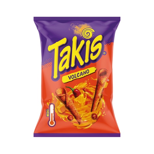 Rollitos de maíz Volcano medio