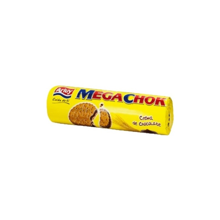 Arluy Galletas Megachok con Crema de Chocolate - 500g
