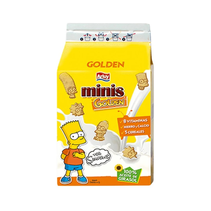 Galletas Simpsons Minis Golden-135g