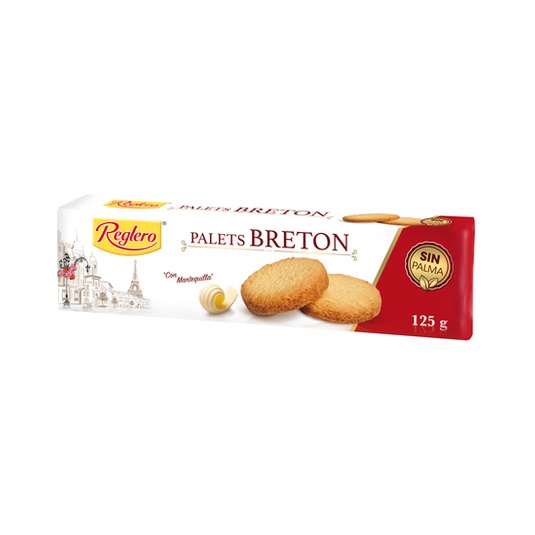 Galletas bretonas mantequilla Reglero -125g