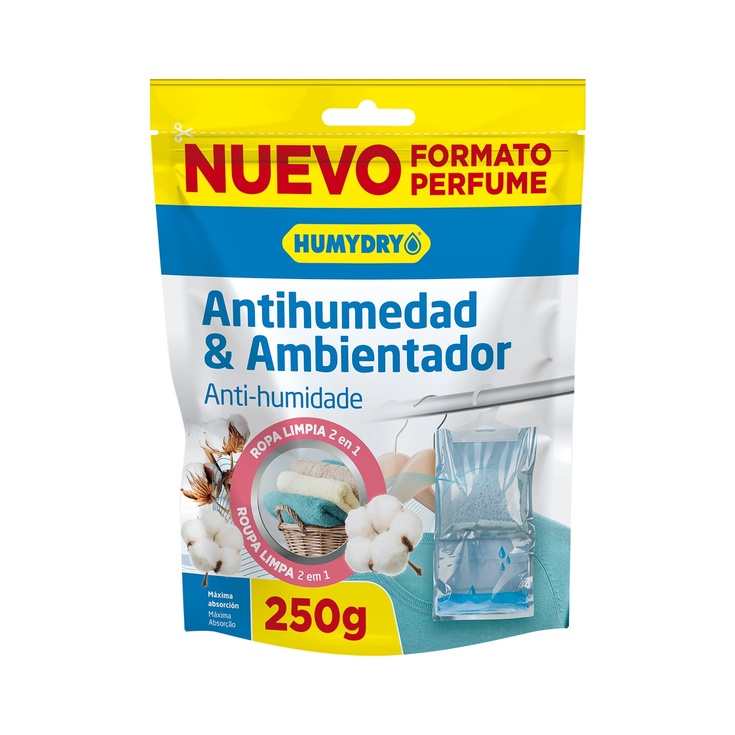 Ambientador Antihumedad para Colgar y Ropa Limpia