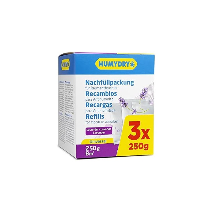 Recambios 3x250g Lavanda.