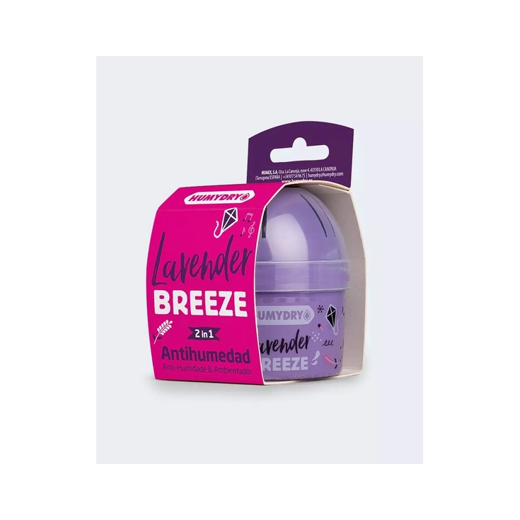Deshumidificador ambientador Mini 75g Lavanda
