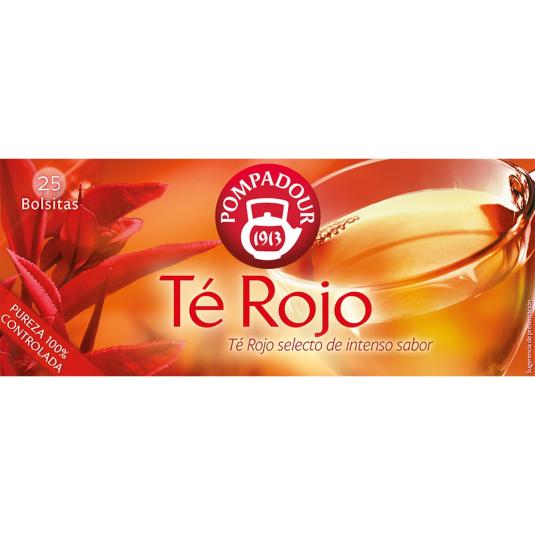 Té rojo 25 uds