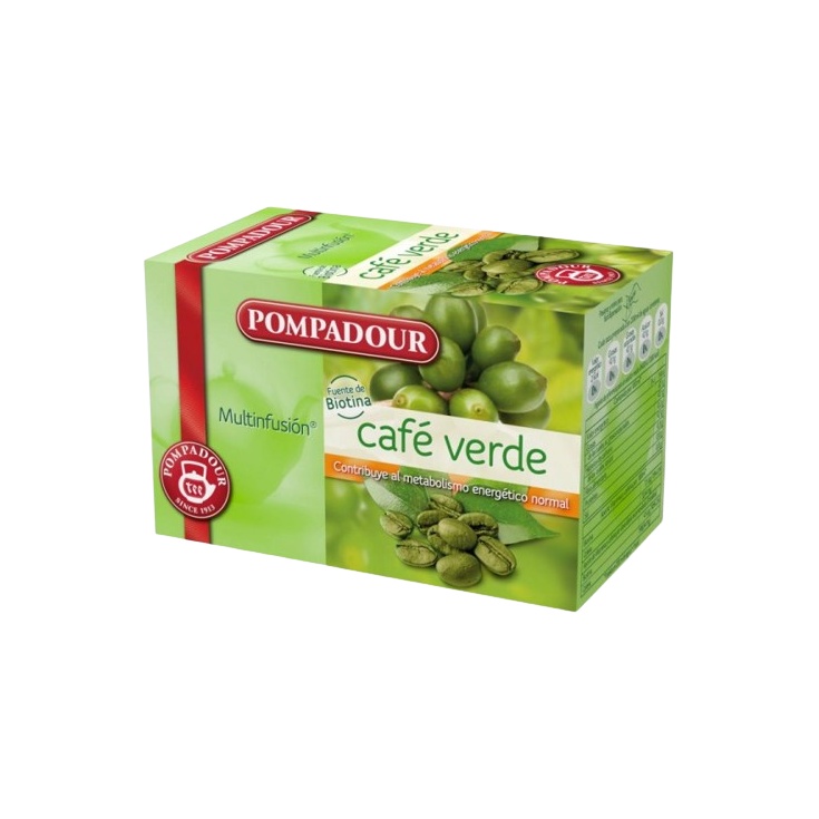 CAFE VERDE POMPADOUR EST/20 UD