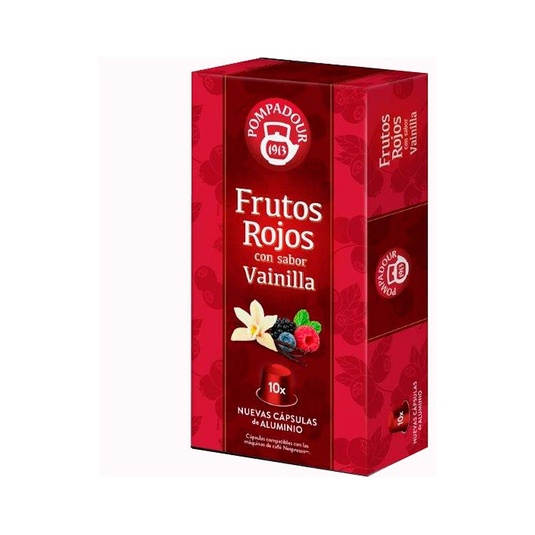 Infusión Frutos Rojos Sabor Vainilla