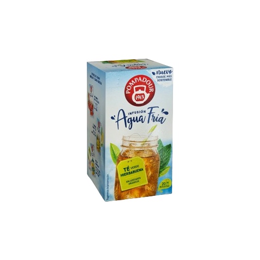 INFUSION POMPADOUR FRIA TE VERDE HIERBABUENA E/20U