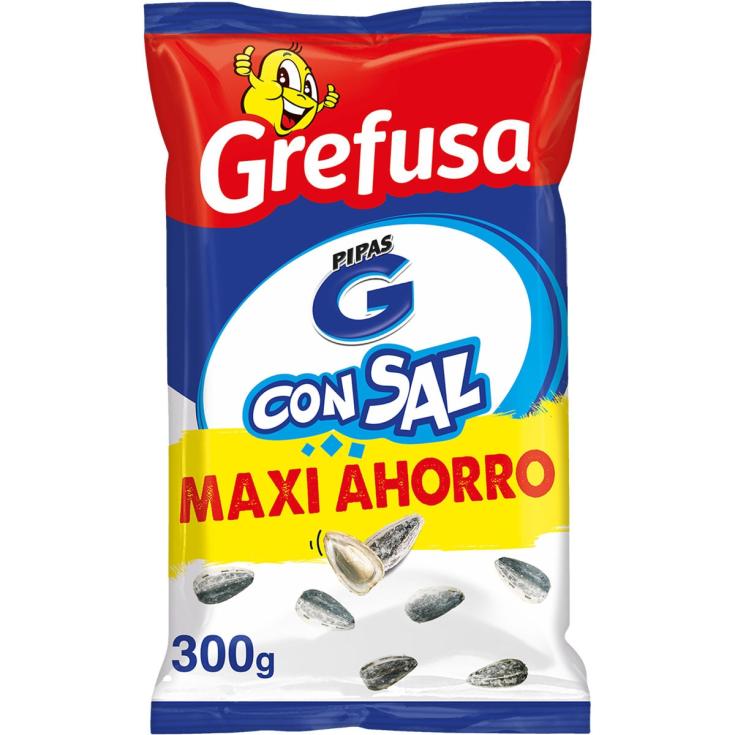Pipas G con sal Maxi Ahorro - Grefusa - 300g