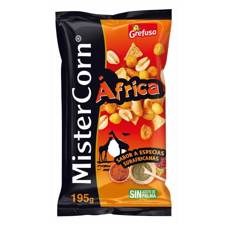 Cocktail MisterCorn sabores de África 195g