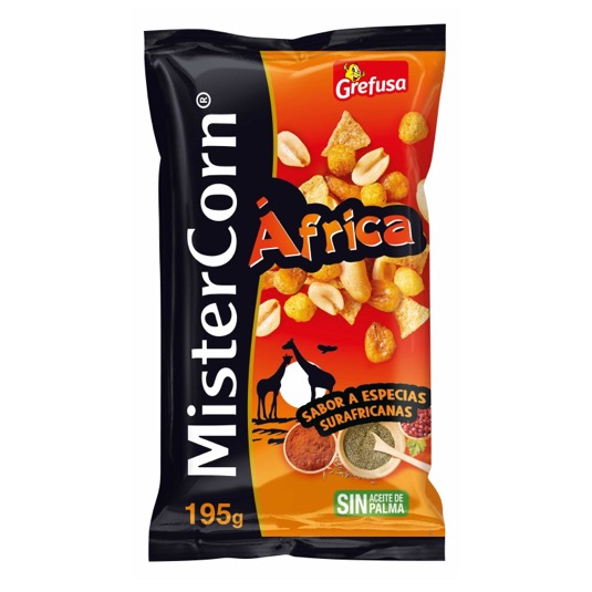 Cocktail MisterCorn sabores de África 195g