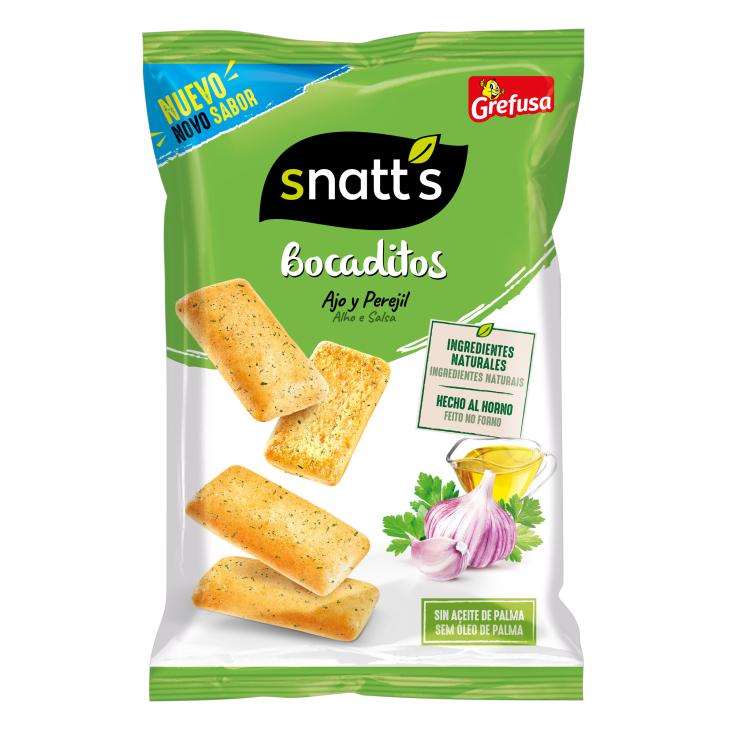 Bocaditos de ajo y perejil Snatt´s - 110g