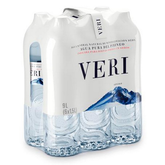 Agua mineral natural Veri - 6x1.5L