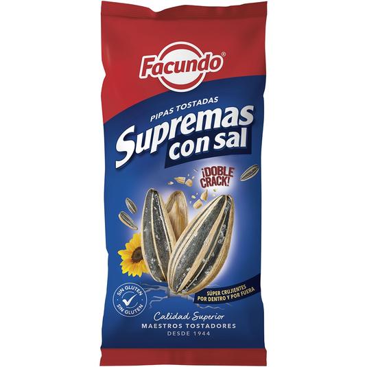 Pipas supremas tostadas con sal sin gluten