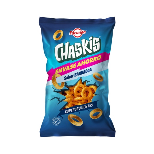 Chaskis sabor barbacoa super crujientes sin gluten 180g