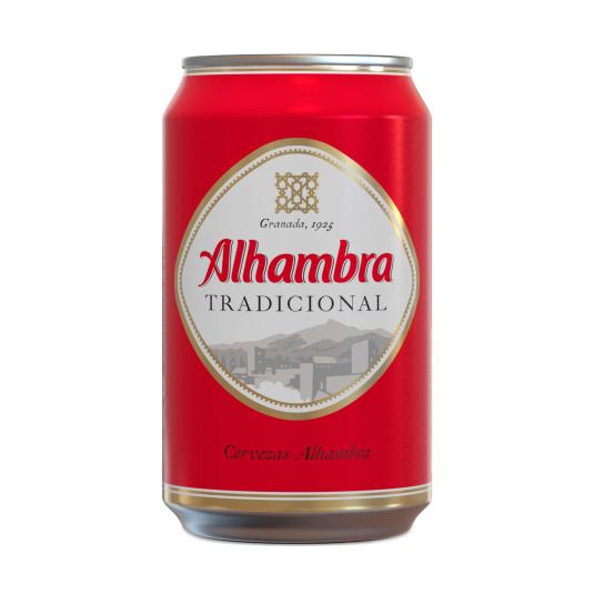 Cerveza tradicional - Alhambra - 33cl