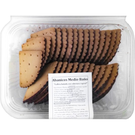 Abanicos Medio Baño Dulce tradición -120g
