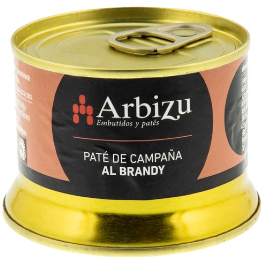 Paté de Campaña al brandy Arbizu - 100g
