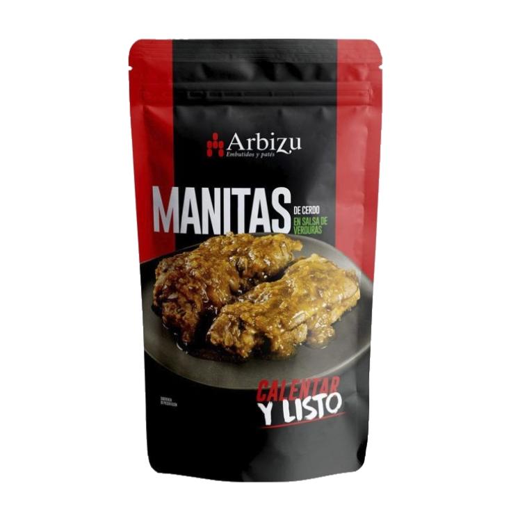 Manitas de cerdo en salsa de verduras Arbizu - 600g