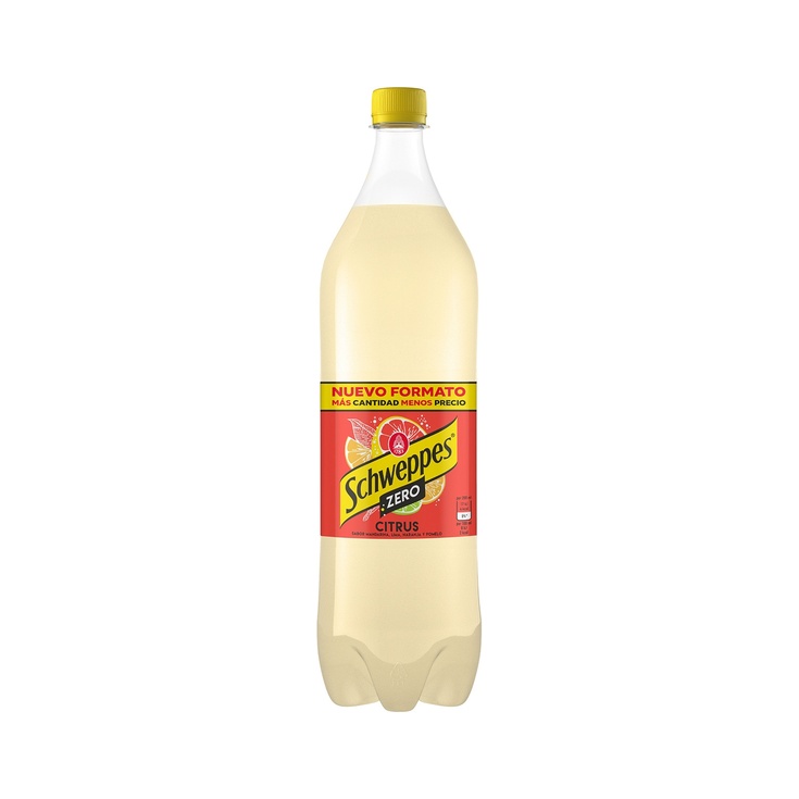 Refresco citrus con gas 100% aromas naturales botella 1,5 l Refresco citrus con gas 100% aromas naturales botella 1,5 l