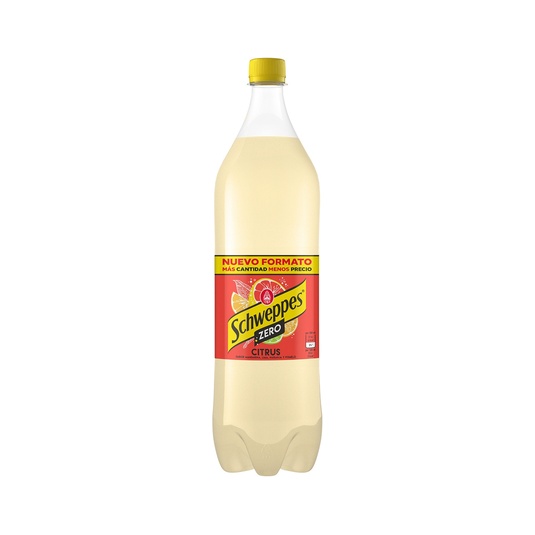 Refresco citrus con gas 100% aromas naturales botella 1,5 l