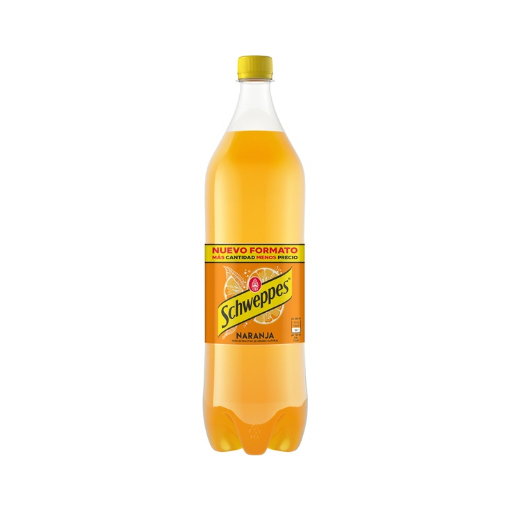 Refresco de naranja original con gas botella 1,5 l