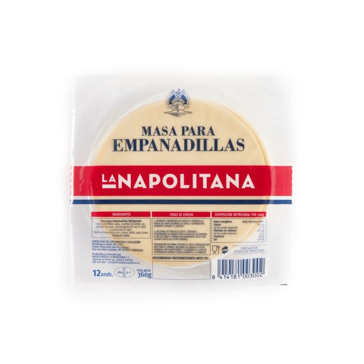 Masa grande para empanadillas La Napolitana - 360g