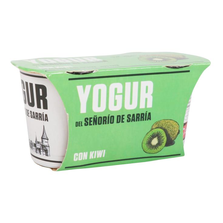 Yogur con Kiwi 2x125g