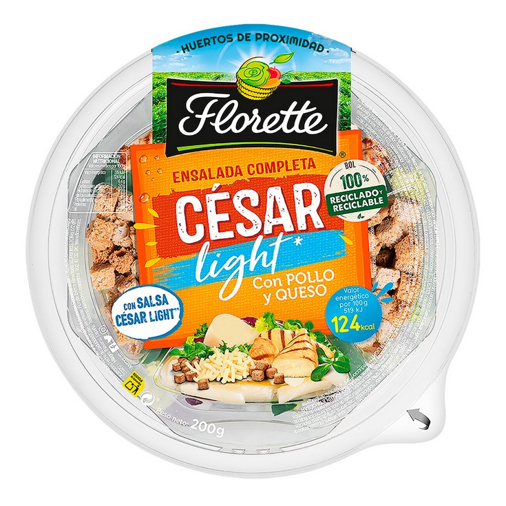 Ensalada César Light - Florette - 205g