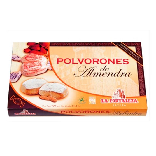 Polvorones de almendra - La Fortaleza - 700g