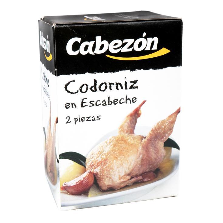 Codornices en escabeche Cabezón (2 piezas) - 250g