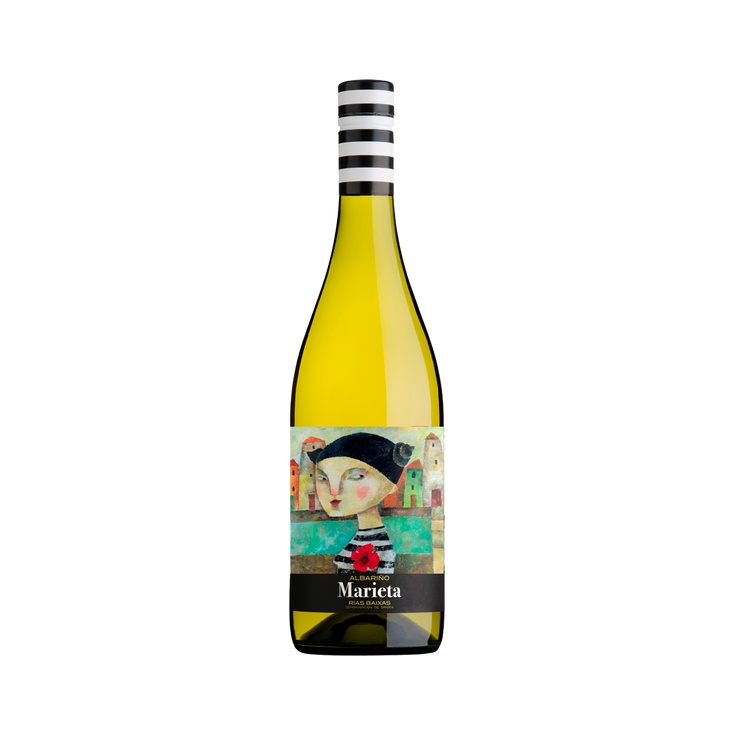 vino blanco albariño semiseco DO Rías Baixas