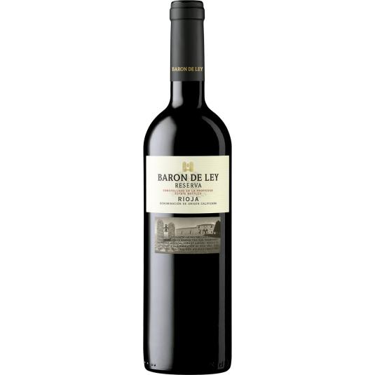 Vino tinto D.O. Rioja reserva Barón de la Ley - 75cl
