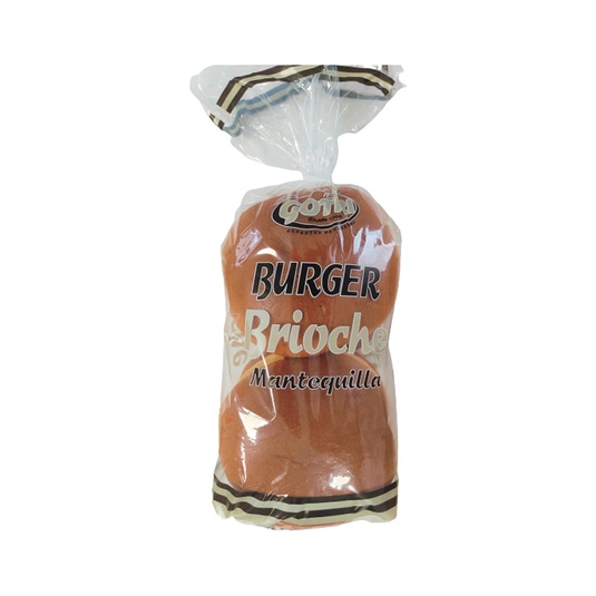 Pan de Hamburguesa Súper Burger Brioche con Mantequilla 330g