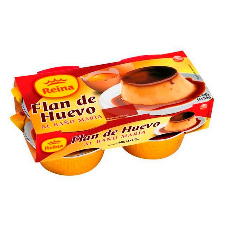 Flan de Huevo Baño María 4x110g