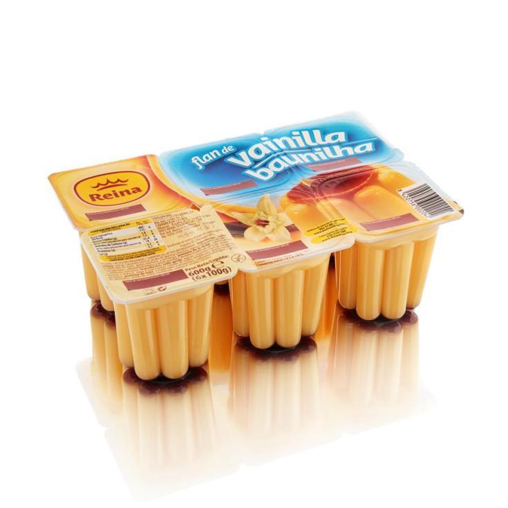 Flan de vainilla 6 x100g