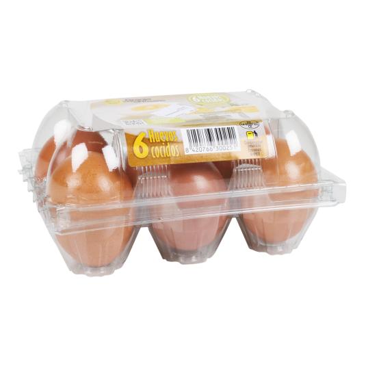 Huevos Cocidos 6 uds