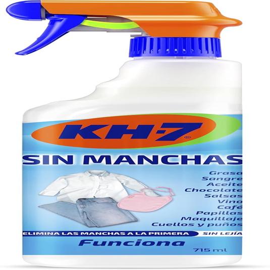 Quitamanchas para la ropa elimina todo tipo de manchas 