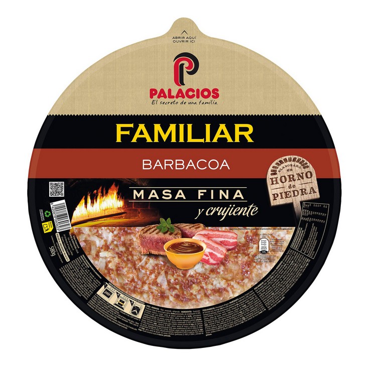 Pizza maxi barbacoa 580g