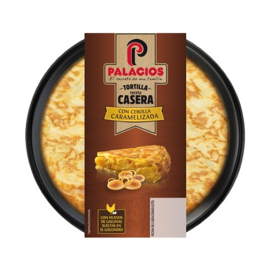 Tortilla con cebolla caramelizada -300g