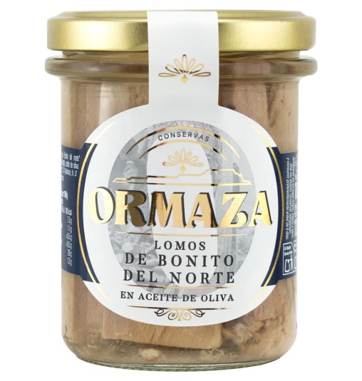 Lomos de bonito del norte en aceite de oliva Ormaza - 260g
