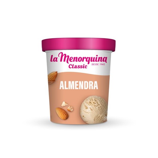 Tarrina de helado de almendra - 300g