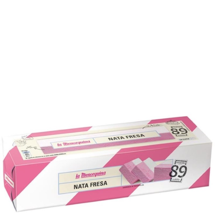 Barra de nata y fresa - 465g