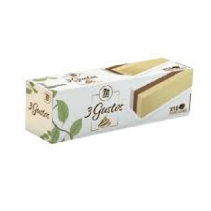 Bloque de helado de tres gustos - 465g