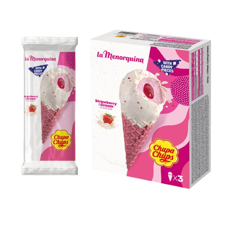 Cono chupa chups La Menorquina - 4uds