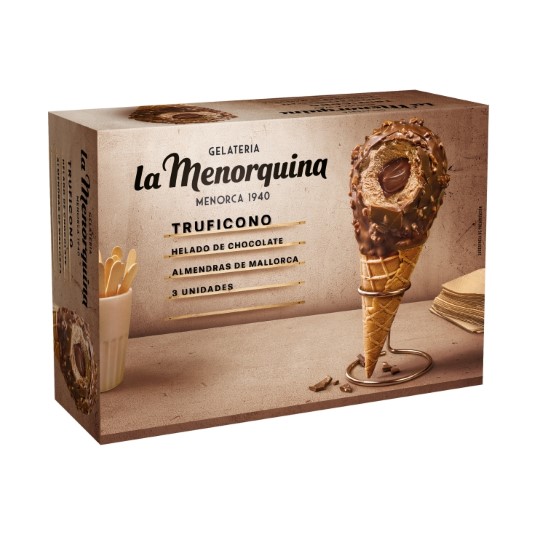 Cono de chocolate Truficono - 3x130ml