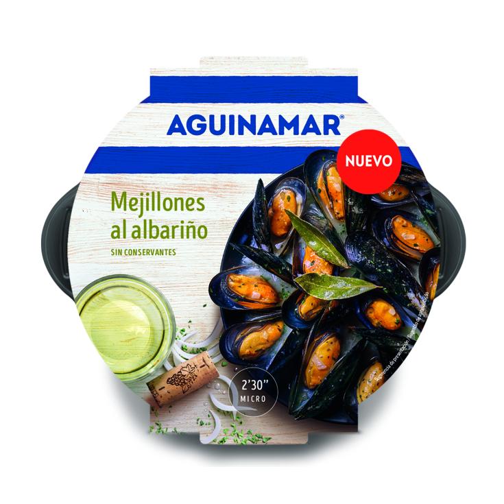 Mejillones Cocidos al albariño - Aguinamar - 500g