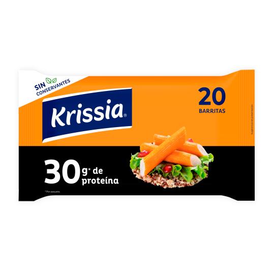 Surimi en barritas con proteinas 30% Krissia - 300g