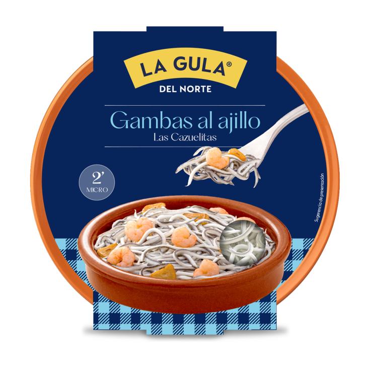 Cazuelita de gulas con gambas - 210g