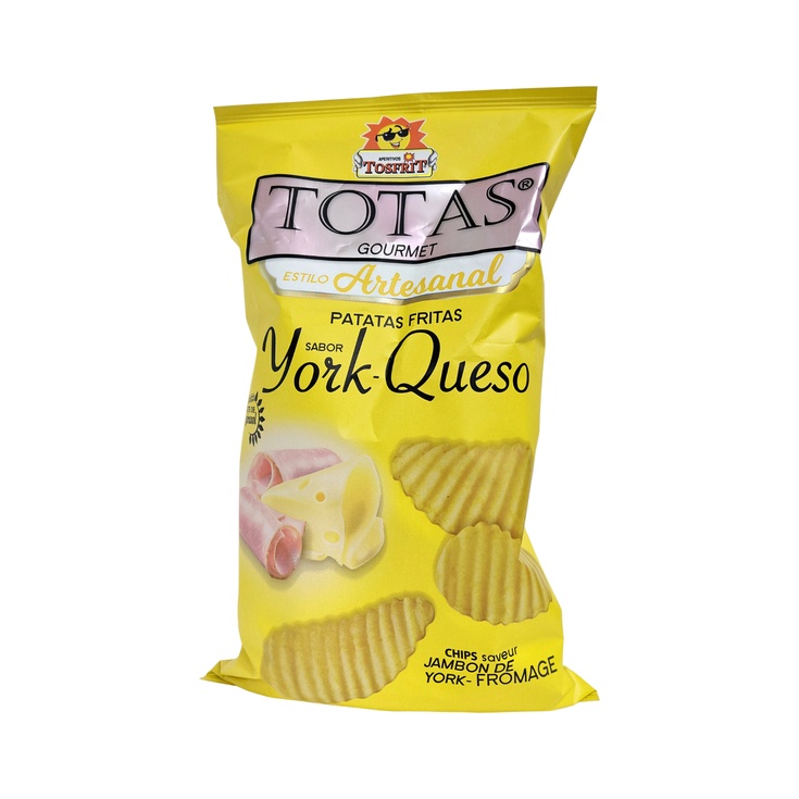 Patatas onduladas sabor york queso