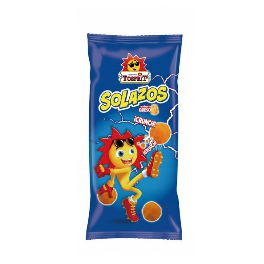 Bolitas crujientes con sabor a queso Solazos - 120g